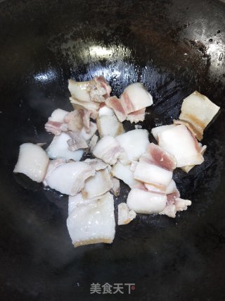 青椒炒肉的做法步骤：3