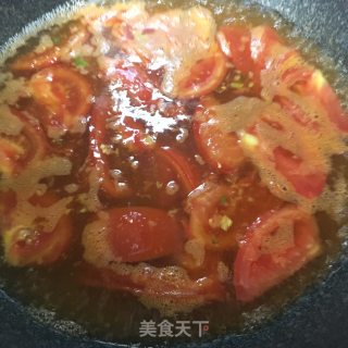 西红柿鸡蛋汤面的做法步骤：5