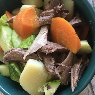 鸽肉土豆沙拉的做法步骤：11