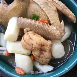 天麻淮山炖鸽子的做法步骤：13