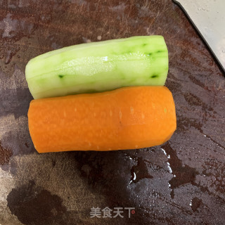 黑椒猪肉杂蔬拌面的做法步骤：3