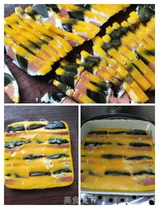 火腿肠蒸双蛋的做法步骤：6