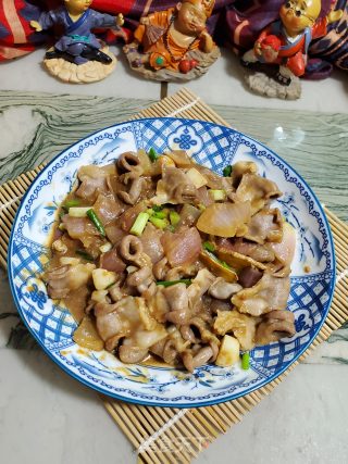 啫啫粉肠的做法步骤：10