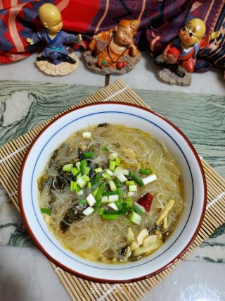 酸菜汤米粉的做法步骤：6