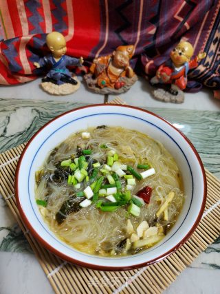 酸菜汤米粉的做法步骤：7