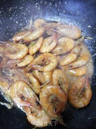 蚝油大虾的做法步骤：8