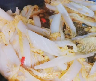 清炒娃娃菜的做法步骤：4