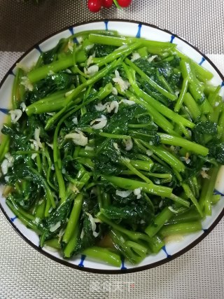 虾皮炒空心菜的做法步骤：7