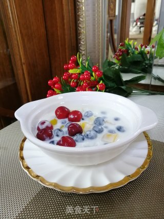 蓝莓芒果酸奶碗的做法步骤：5