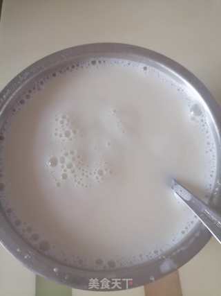 甜豆浆的做法步骤：3