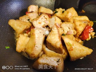 红烧豆腐的做法步骤：6