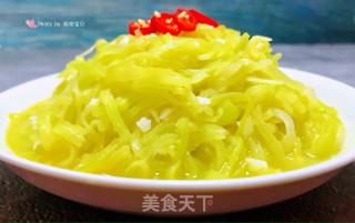 蒜蓉炒莴笋的做法步骤：9
