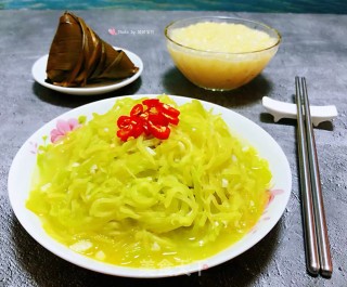 蒜蓉炒莴笋的做法步骤：10