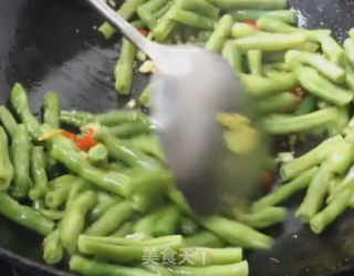 四季豆炒蛋的做法步骤：7