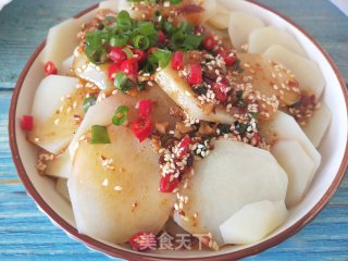 酸辣爽口土豆片的做法步骤：6