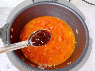 番茄炖千张的做法步骤：6