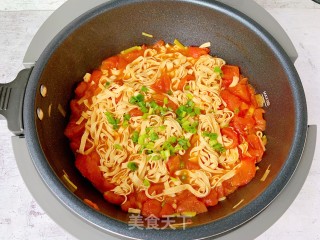 番茄炖千张的做法步骤：10