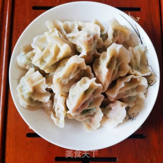 豆角鸡蛋火腿肠酸汤水饺的做法步骤：9