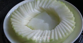 冬瓜蒸虾仁的做法步骤：2
