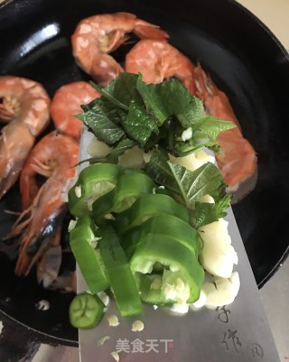 油焖大虾的做法步骤：6