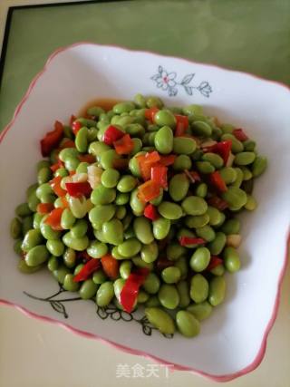 素炒毛豆的做法步骤：7