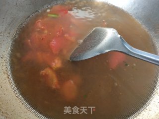 老黄瓜西红柿汤的做法步骤：4