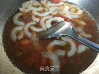 老黄瓜西红柿汤的做法步骤：5