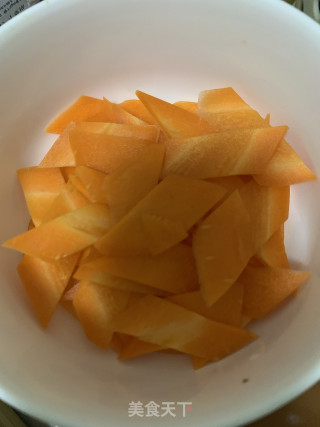 尖椒干豆腐的做法步骤：3