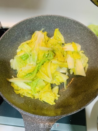 清炒大白菜的做法步骤：3