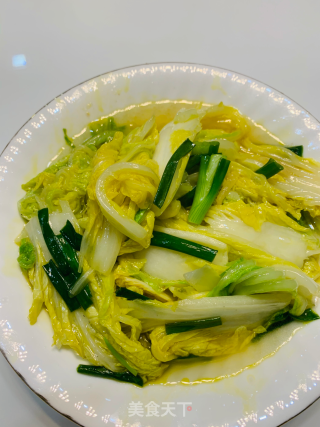 清炒大白菜的做法步骤：5