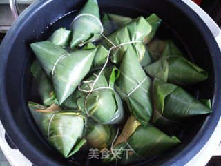 香菇五花肉粽的做法步骤：12