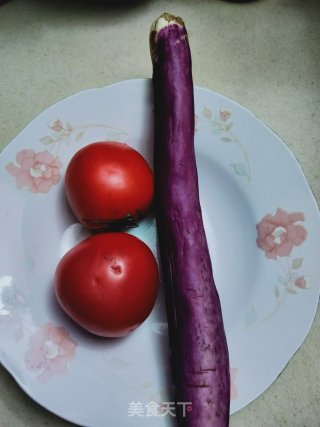 茄子番茄打卤面的做法步骤：1