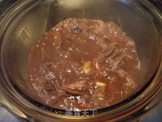 胡萝卜烧牛腩牛筋的做法步骤：11