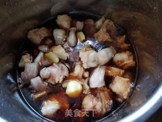 胡萝卜烧牛腩牛筋的做法步骤：14