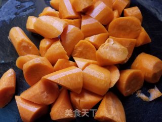 胡萝卜烧牛腩牛筋的做法步骤：16