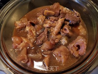 胡萝卜烧牛腩牛筋的做法步骤：18