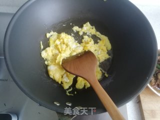 青椒炒鸡蛋的做法步骤：5