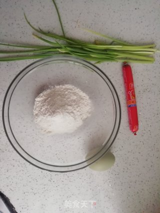 蔬菜火腿饼的做法步骤：1