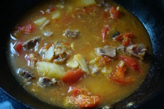 西红柿土豆炖牛肉的做法步骤：7