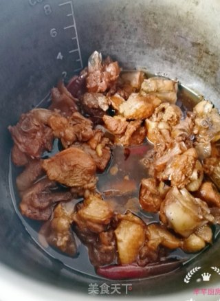 鹌鹑蛋烧鸡的做法步骤：9