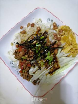 葱油拌面的做法步骤：6