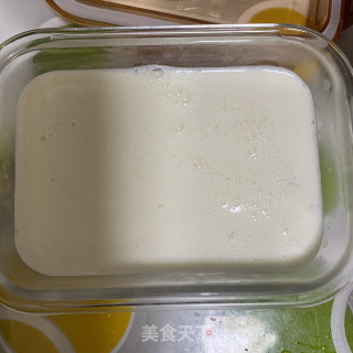 牛奶蜜豆糕的做法步骤：8