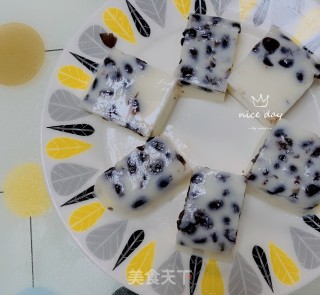 牛奶蜜豆糕的做法步骤：10