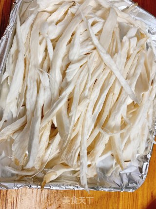 低卡香烤杏鲍菇的做法步骤：1