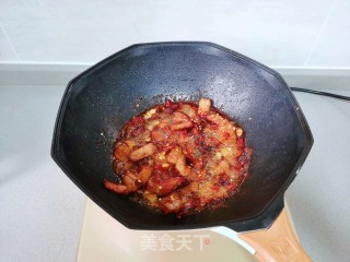 干豆角炒肉的做法步骤：6