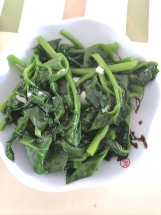 素炒木耳菜的做法步骤：5