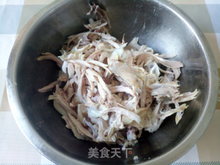 家常手撕鸡的做法步骤：9