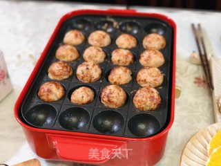 非油炸萝卜丝肉丸的做法步骤：9