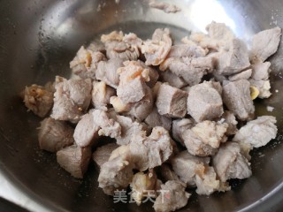 牛肉炖豆角的做法步骤：3