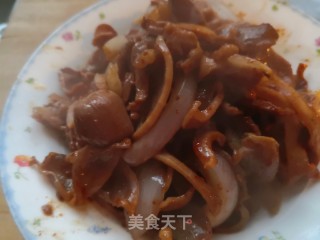 爆炒鸡胗的做法步骤：6